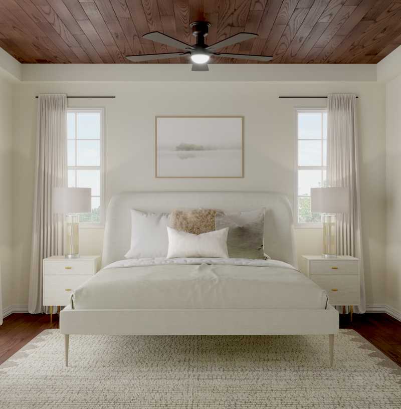Modern, Transitional, Scandinavian Bedroom Design by Havenly Interior Designer Stacy
