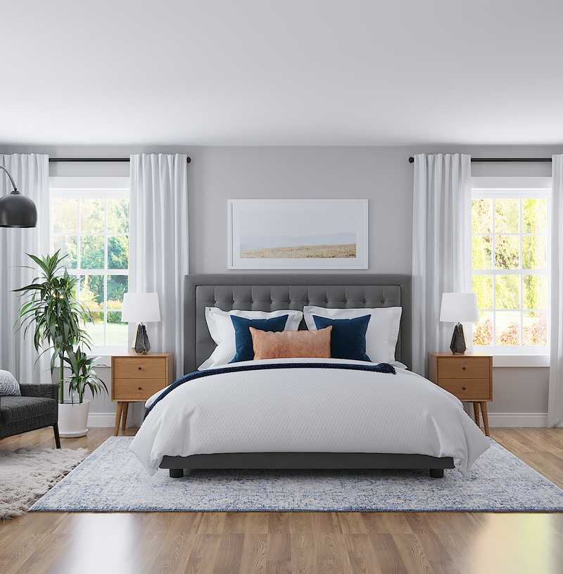 Modern, Minimal Bedroom Design by Havenly Interior Designer Randi