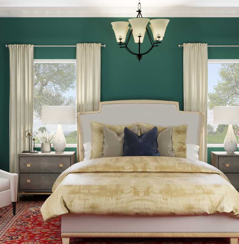 Traditional Bedroom Design by Havenly Interior Designer Candace
