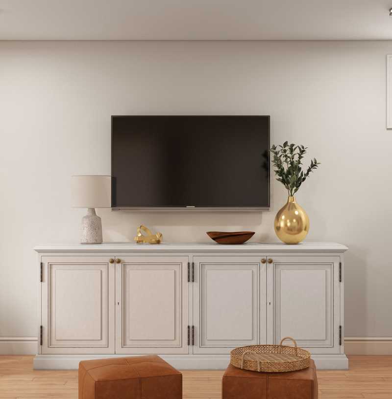Modern, Bohemian Living Room Design by Havenly Interior Designer Janice