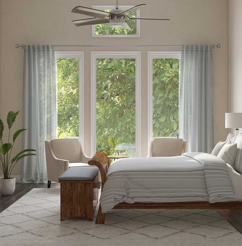 Transitional Bedroom Design by Havenly Interior Designer Tatiana