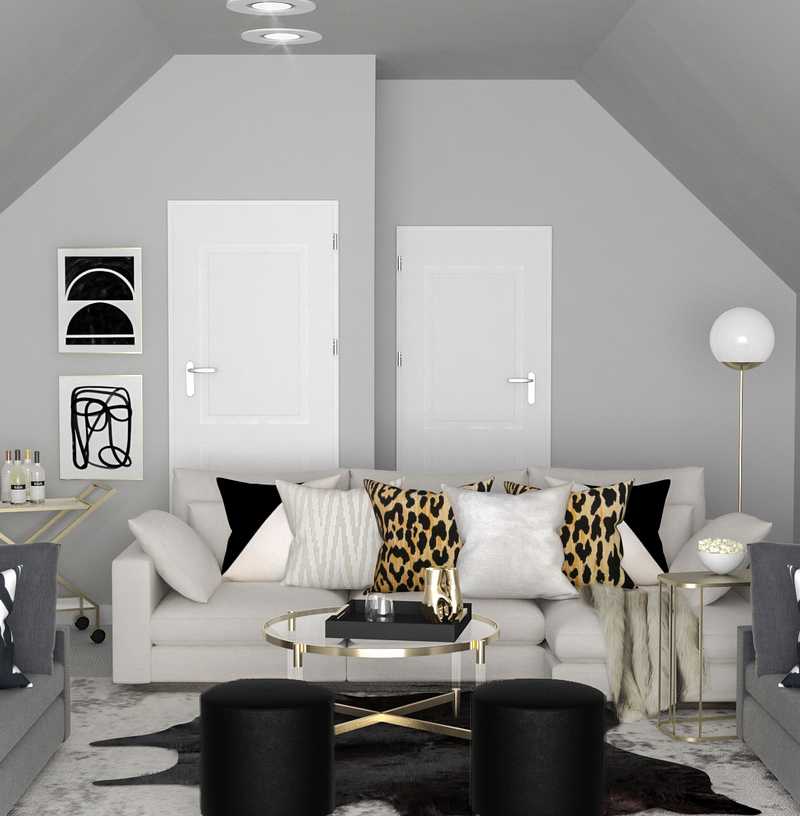 Modern, Glam Bedroom Design by Havenly Interior Designer Hannah