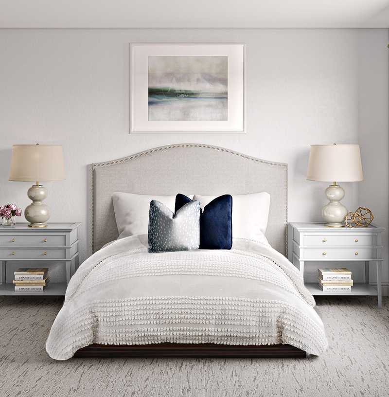 Transitional Bedroom Design by Havenly Interior Designer Camille