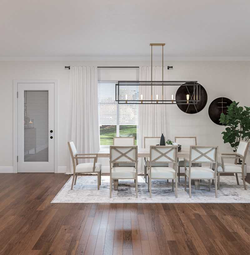 Midcentury Modern Dining Room Design by Havenly Interior Designer Makenzie