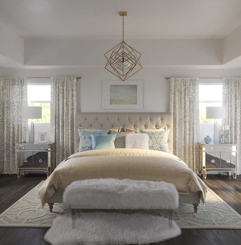 Classic, Transitional Bedroom Design by Havenly Interior Designer Jill