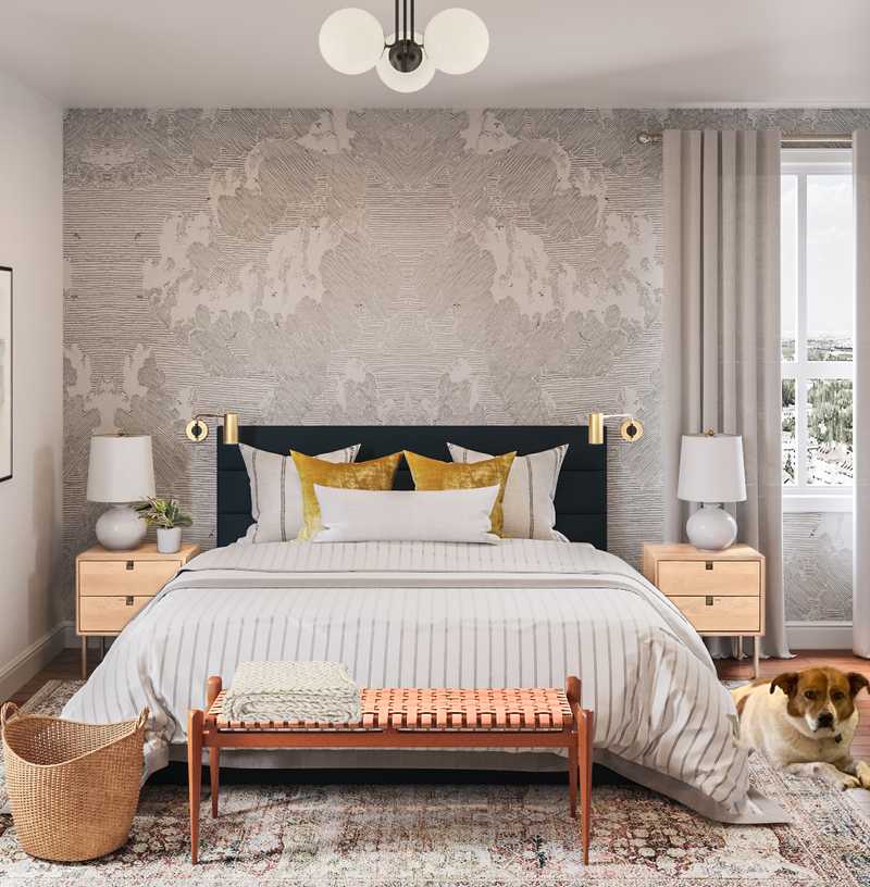Classic, Eclectic, Traditional Bedroom Design by Havenly Interior Designer Natalie