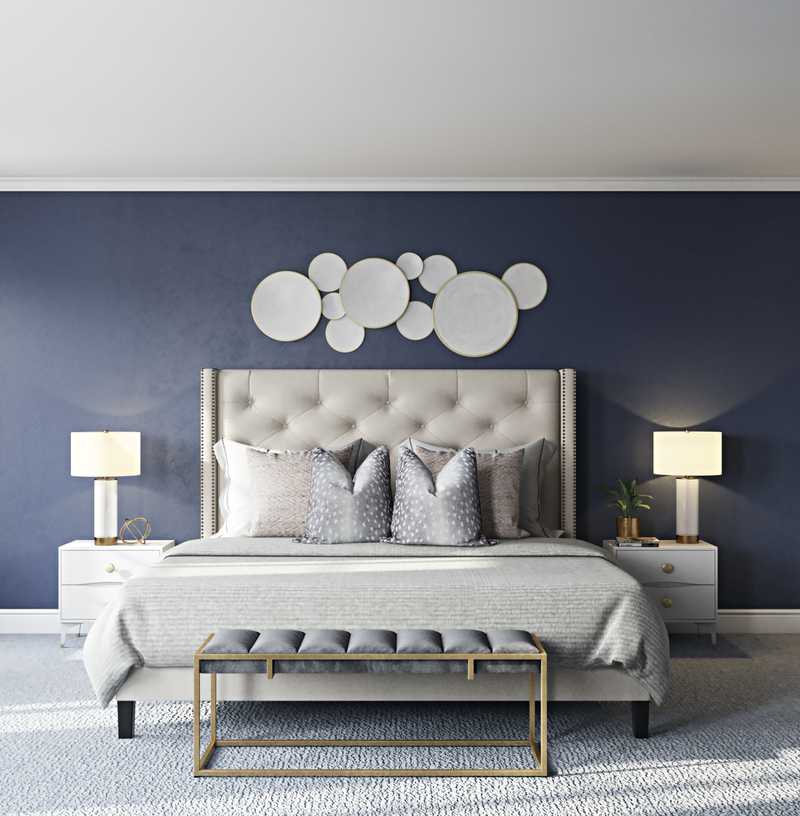 Contemporary, Modern, Classic, Transitional Living Room Design by Havenly Interior Designer Aleena