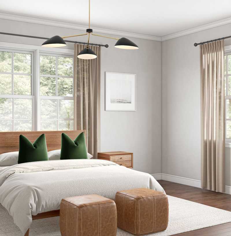 Modern, Midcentury Modern, Scandinavian Bedroom Design by Havenly Interior Designer Tasha