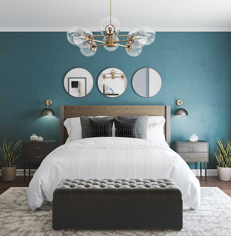 Eclectic, Bohemian Bedroom Design by Havenly Interior Designer Sofia