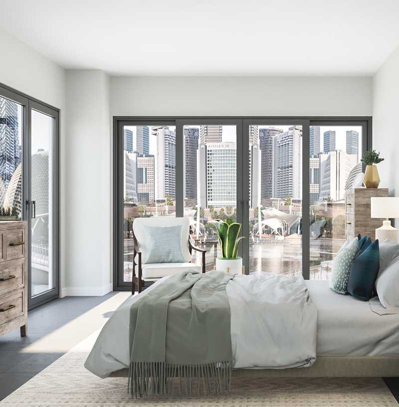 Modern, Minimal Bedroom Design by Havenly Interior Designer Kate