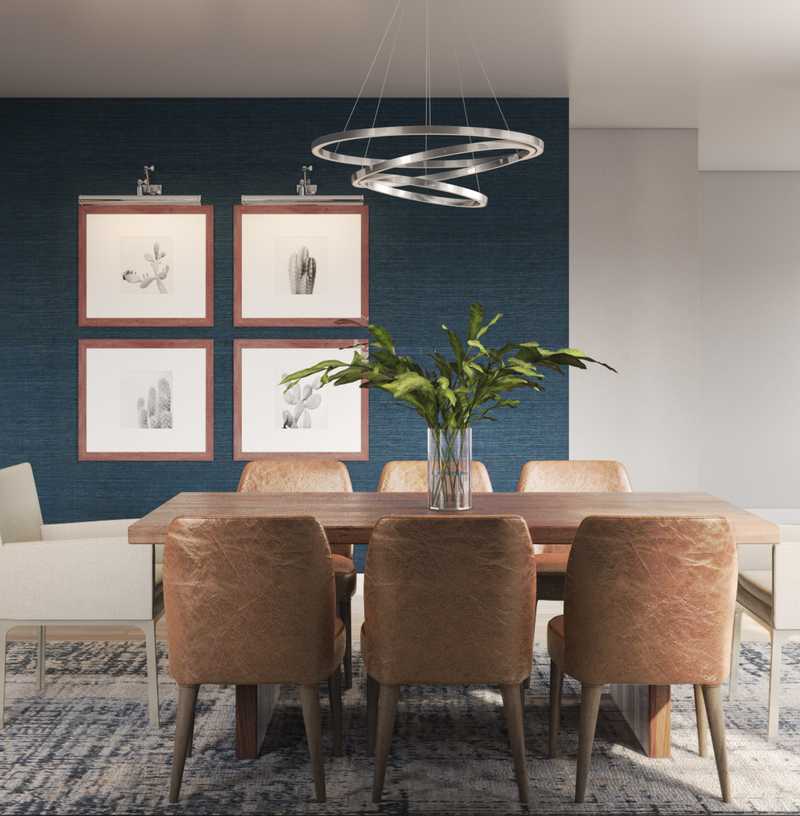 Contemporary Dining Room Design by Havenly Interior Designer Matthew