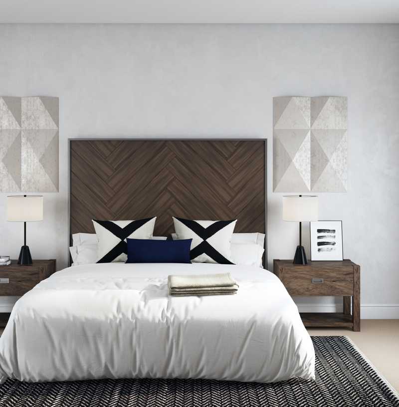 Modern, Industrial Bedroom Design by Havenly Interior Designer Sydney