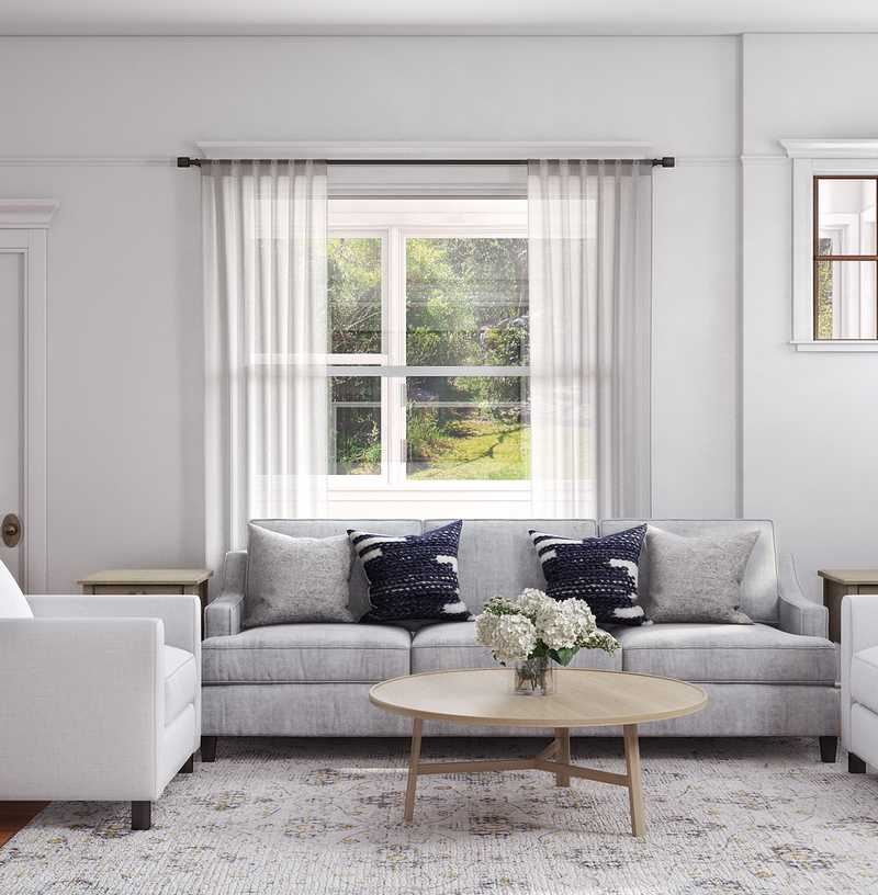 Classic Living Room Design by Havenly Interior Designer Shauna