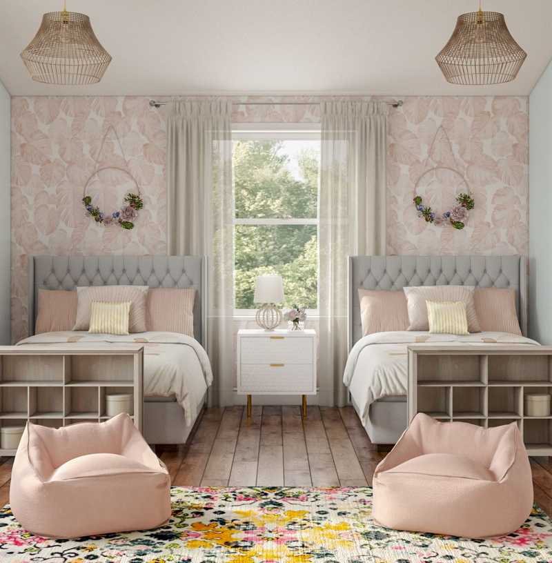 Bohemian Bedroom Design by Havenly Interior Designer Mariela