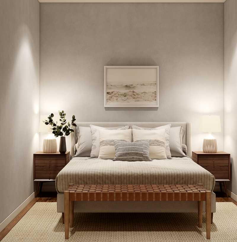 Eclectic, Transitional Bedroom Design by Havenly Interior Designer Brianna