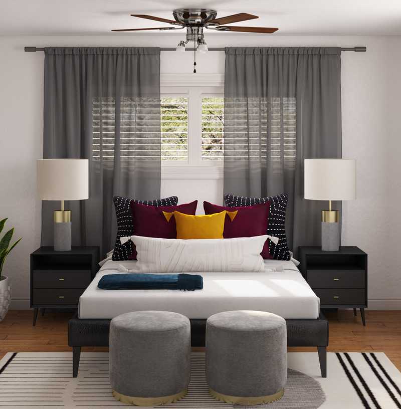 Contemporary, Modern Bedroom Design by Havenly Interior Designer Brian