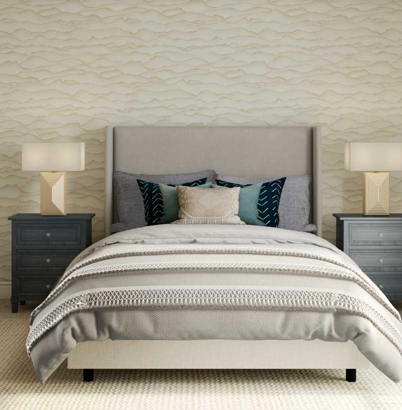 Eclectic, Bohemian Bedroom Design by Havenly Interior Designer Jonica