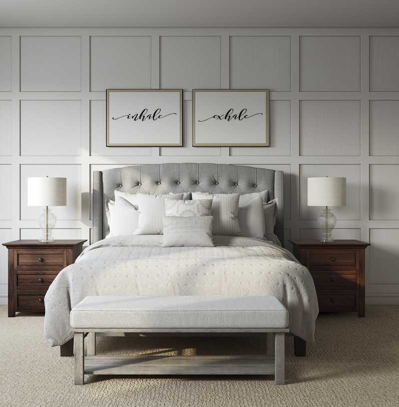 Industrial Farmhouse Room Design By Havenly Interior Designer Waleska
