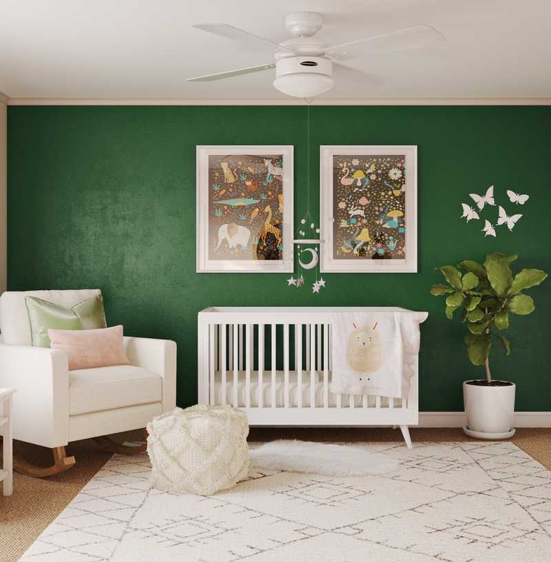 Contemporary, Modern, Eclectic, Global Nursery Design by Havenly Interior Designer Arissa