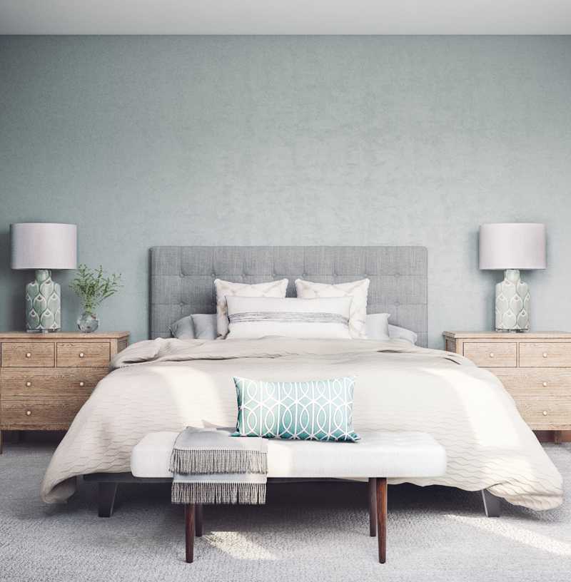 Classic, Farmhouse Bedroom Design by Havenly Interior Designer Austin