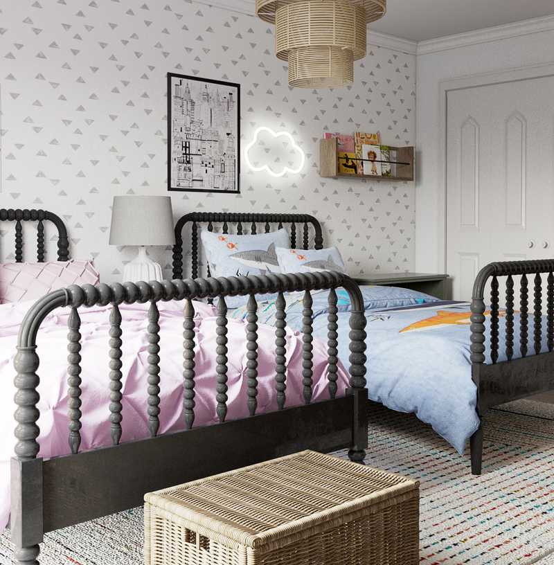Eclectic Bedroom Design by Havenly Interior Designer Marty
