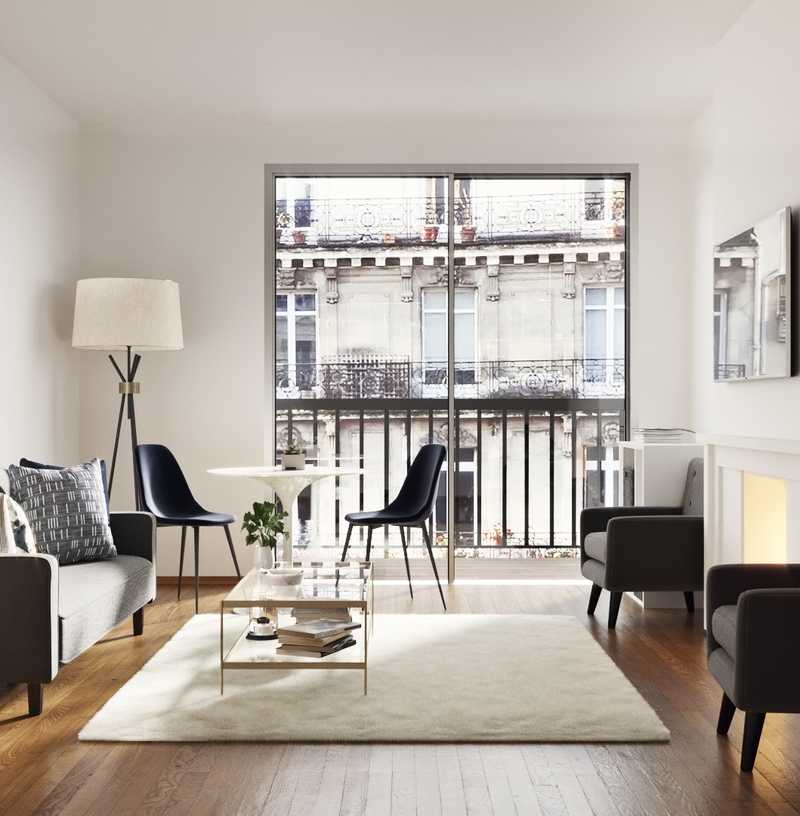 Midcentury Modern Living Room Design by Havenly Interior Designer Tabithalynn