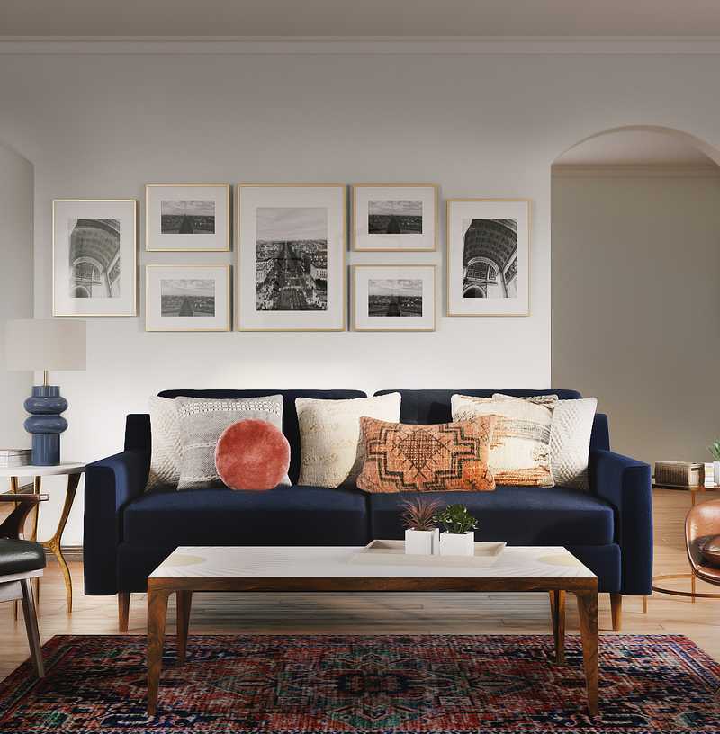 Classic, Traditional Living Room Design by Havenly Interior Designer Teresa