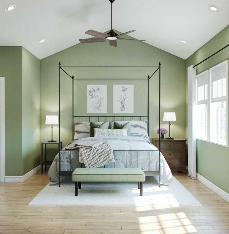 Classic, Traditional, Farmhouse Bedroom Design by Havenly Interior Designer Marsha