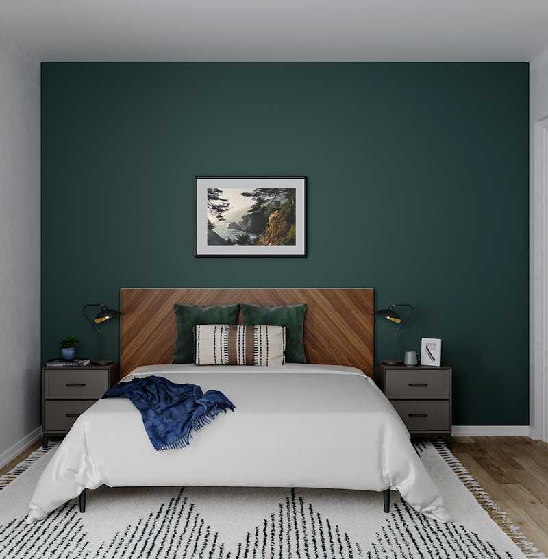 Contemporary Bedroom Design by Havenly Interior Designer Kelly