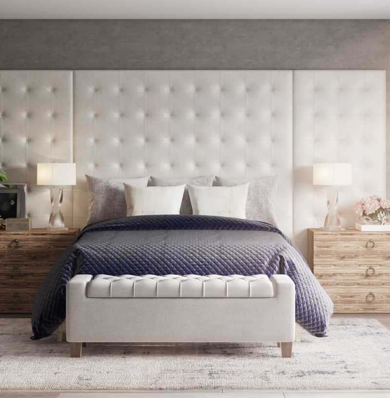Modern, Classic, Glam Bedroom Design by Havenly Interior Designer Maria