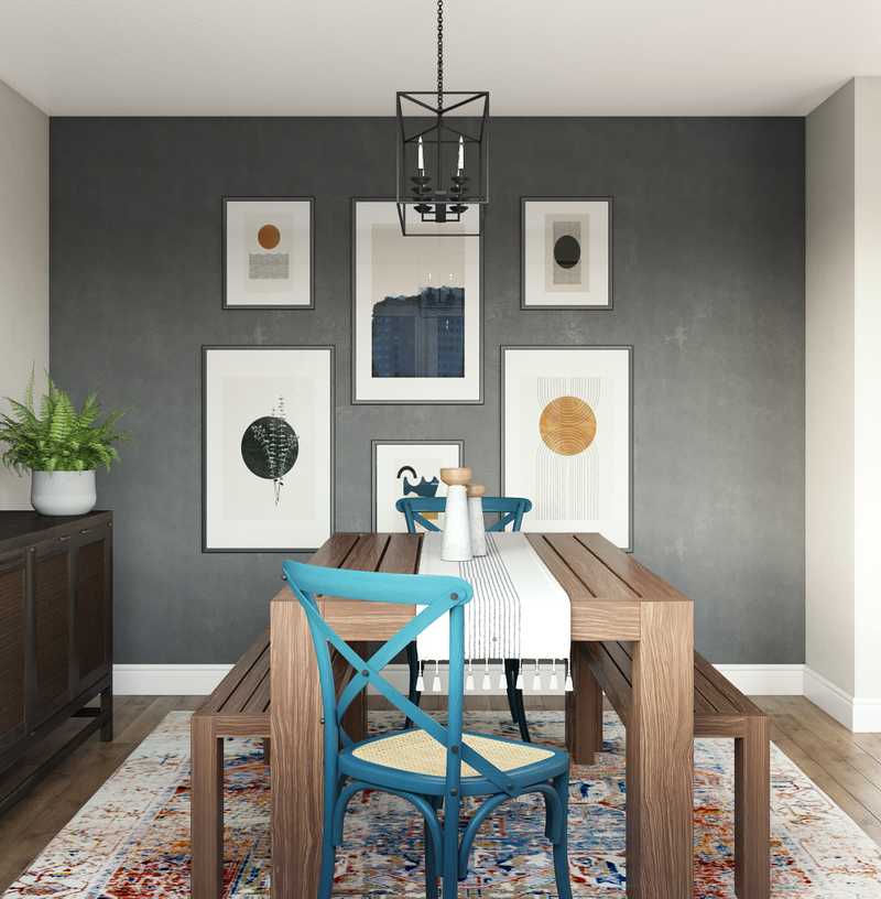 Modern, Eclectic, Bohemian, Midcentury Modern Other Design by Havenly Interior Designer Crystal