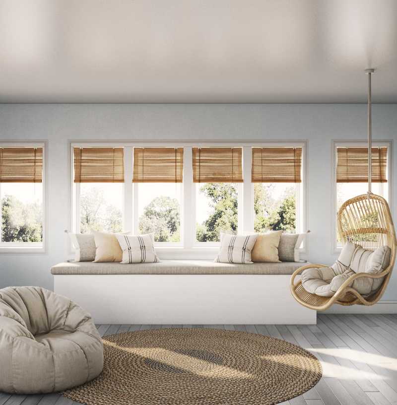 Bohemian, Coastal, Scandinavian Other Design by Havenly Interior Designer Jennifer