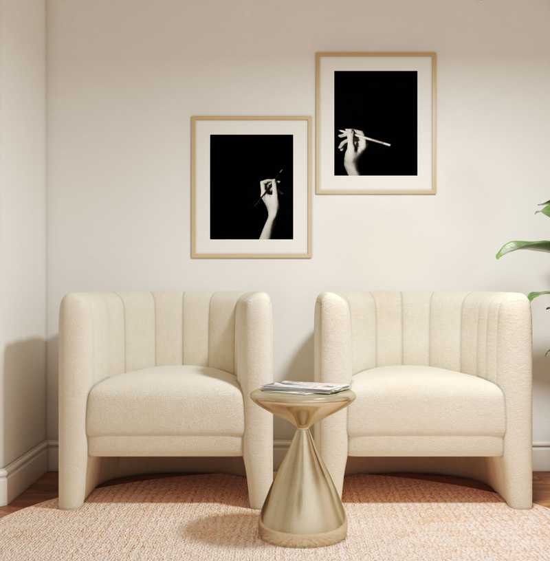 Glam, Midcentury Modern, Minimal, Scandinavian Other Design by Havenly Interior Designer Maria