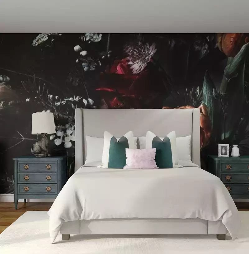 Contemporary, Eclectic, Glam Bedroom Design by Havenly Interior Designer Sydney