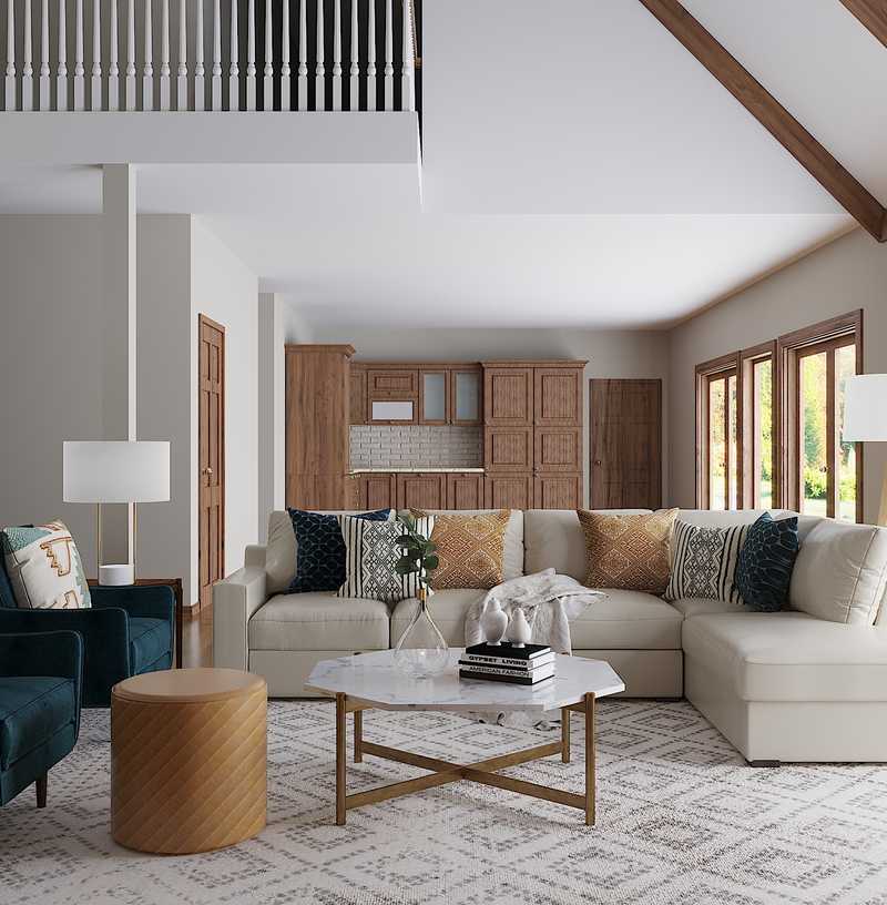 Bohemian, Midcentury Modern Other Design by Havenly Interior Designer Ashley