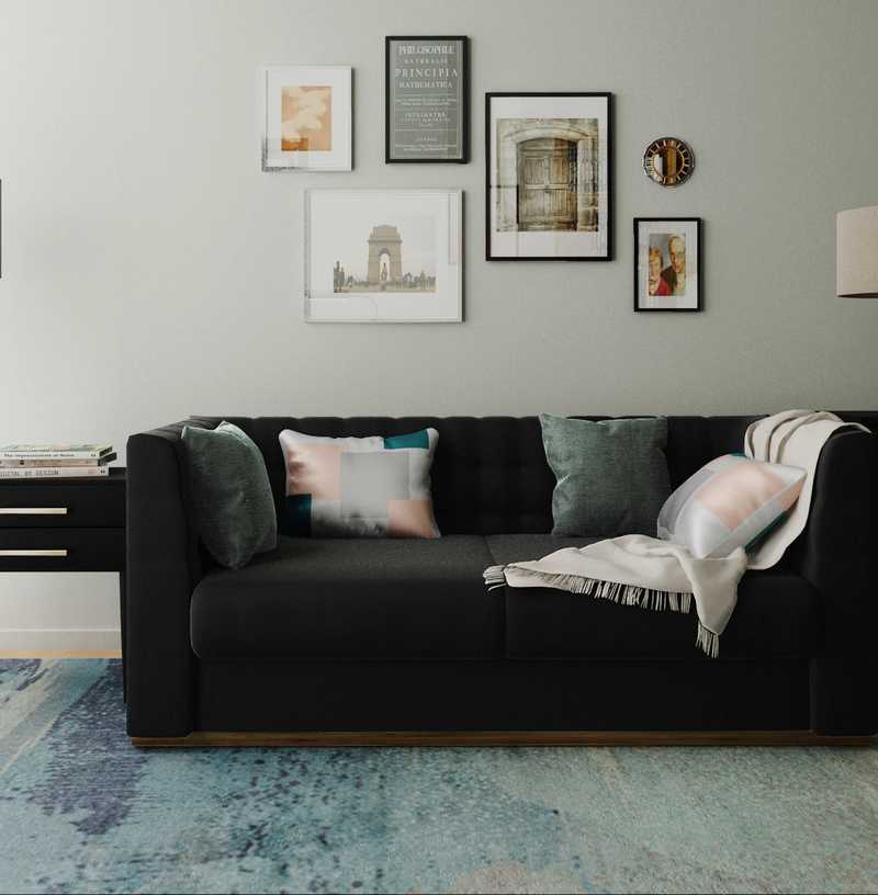 Modern, Eclectic Bedroom Design by Havenly Interior Designer Yoseika