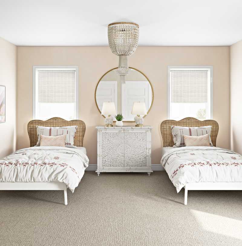 Bohemian Bedroom Design by Havenly Interior Designer Robyn