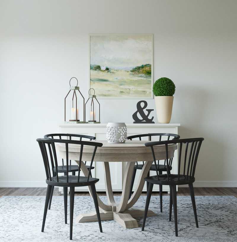 Farmhouse Dining Room Design by Havenly Interior Designer Allison