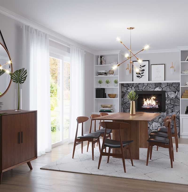 Contemporary, Modern Dining Room Design by Havenly Interior Designer Bianca