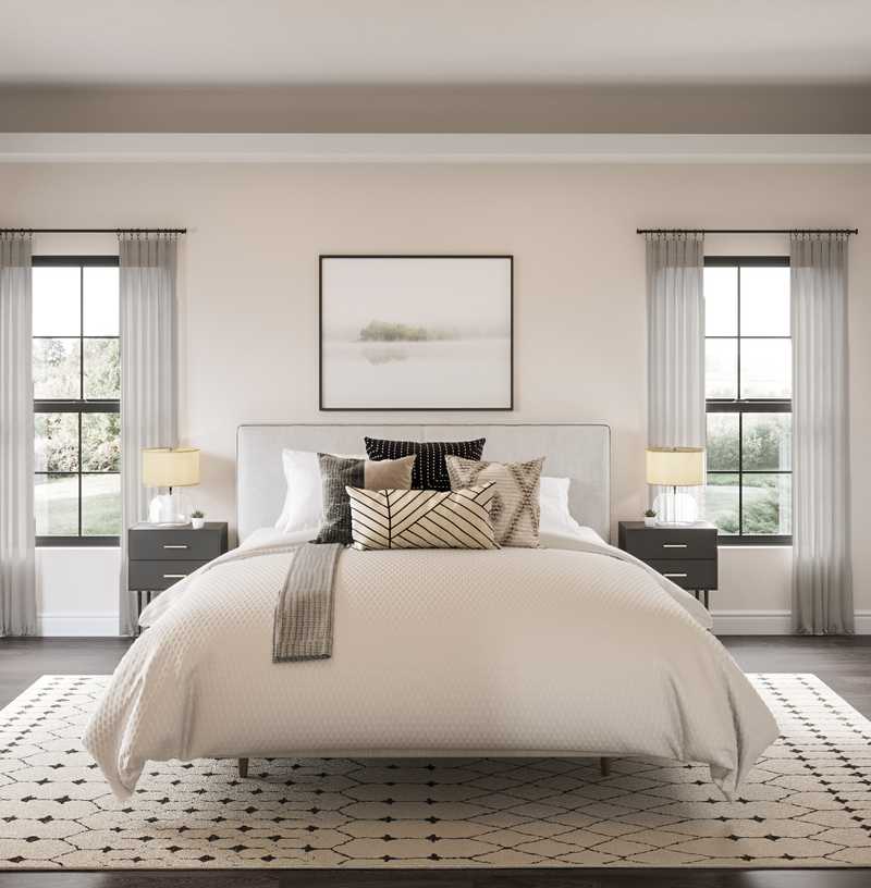 Modern, Scandinavian Bedroom Design by Havenly Interior Designer Nicole