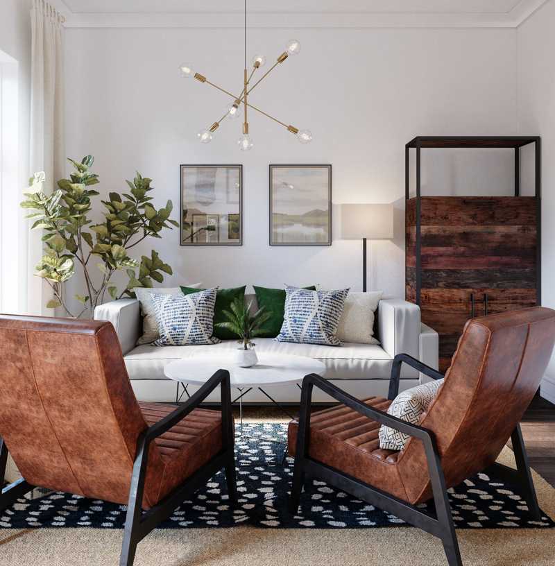 Contemporary, Modern, Classic, Bohemian Living Room Design by Havenly Interior Designer Dani