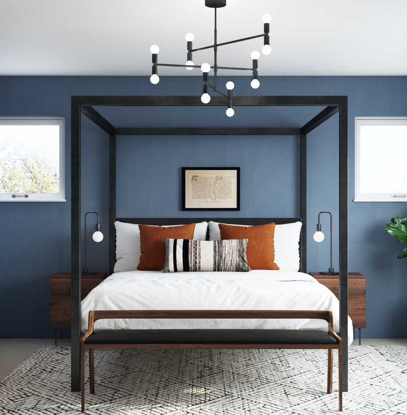 Modern, Industrial Bedroom Design by Havenly Interior Designer Sydney