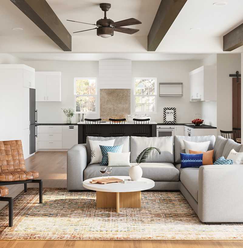 Bohemian, Global Living Room Design by Havenly Interior Designer Diana