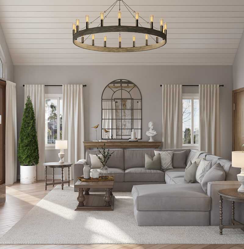 Classic, Traditional Living Room Design by Havenly Interior Designer Sydney