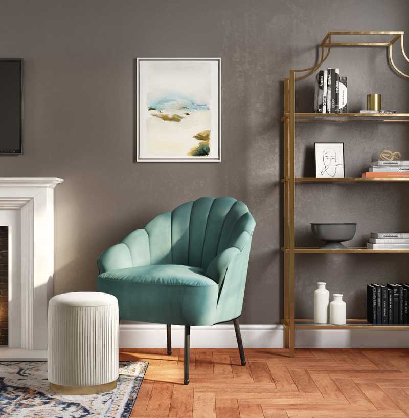 Classic, Coastal Living Room Design by Havenly Interior Designer Emily