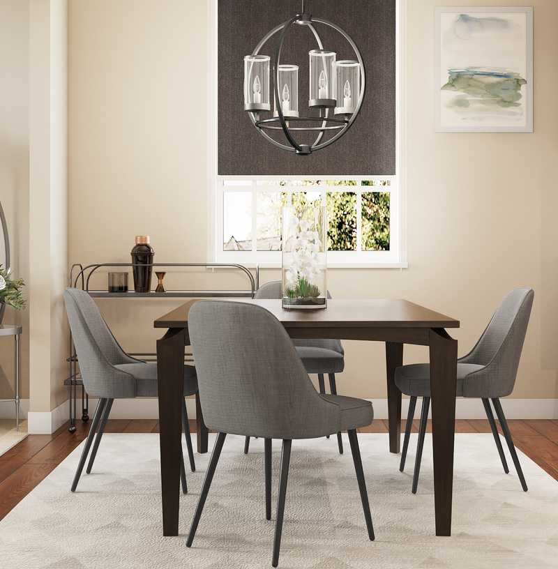 Modern, Classic Dining Room Design by Havenly Interior Designer Christine