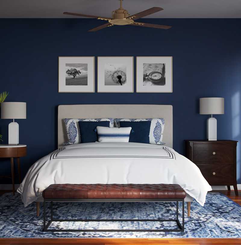 Classic, Glam, Transitional Bedroom Design by Havenly Interior Designer Amanda