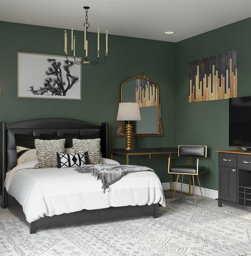 Bohemian Bedroom Design by Havenly Interior Designer Haley