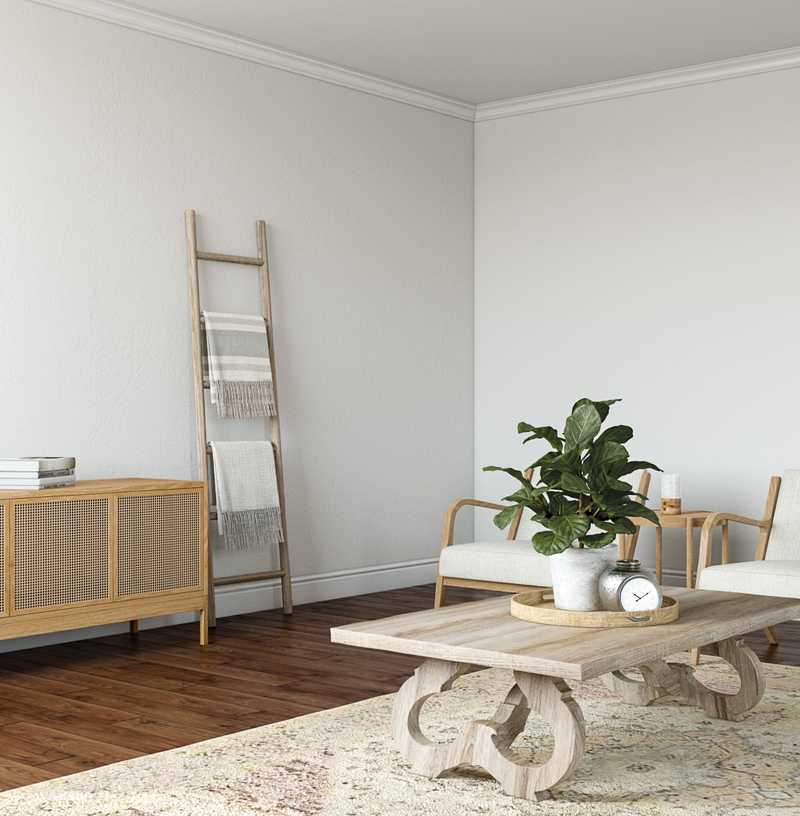 Scandinavian Living Room Design by Havenly Interior Designer Abbey