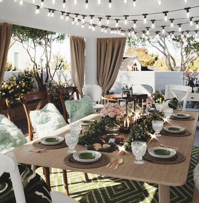 Bohemian, Rustic Not Sure Yet Design by Havenly Interior Designer Bibi